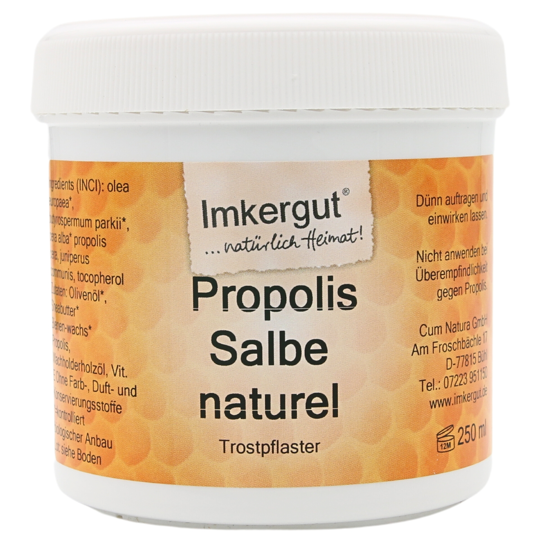 Propolis Salbe naturel 250ml