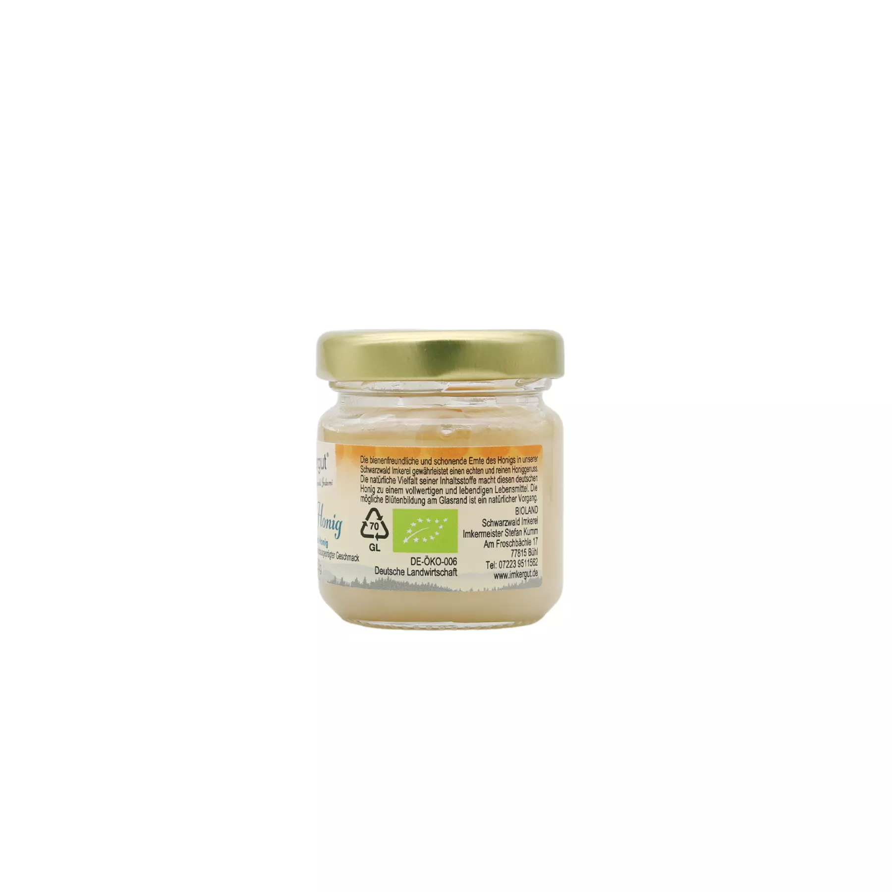 Raps Honig 50 g rechts