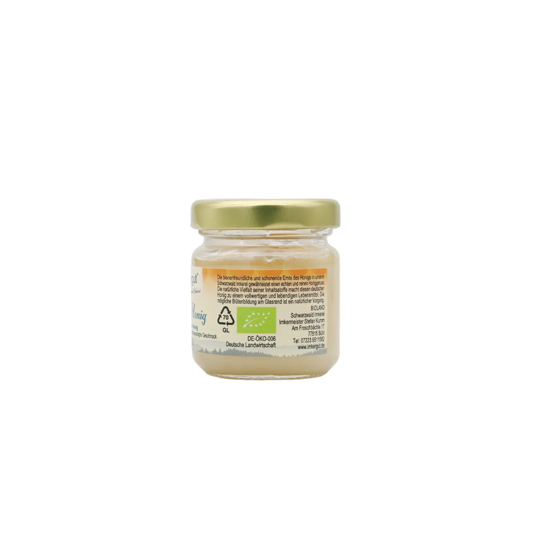 Raps Honig 50 g rechts