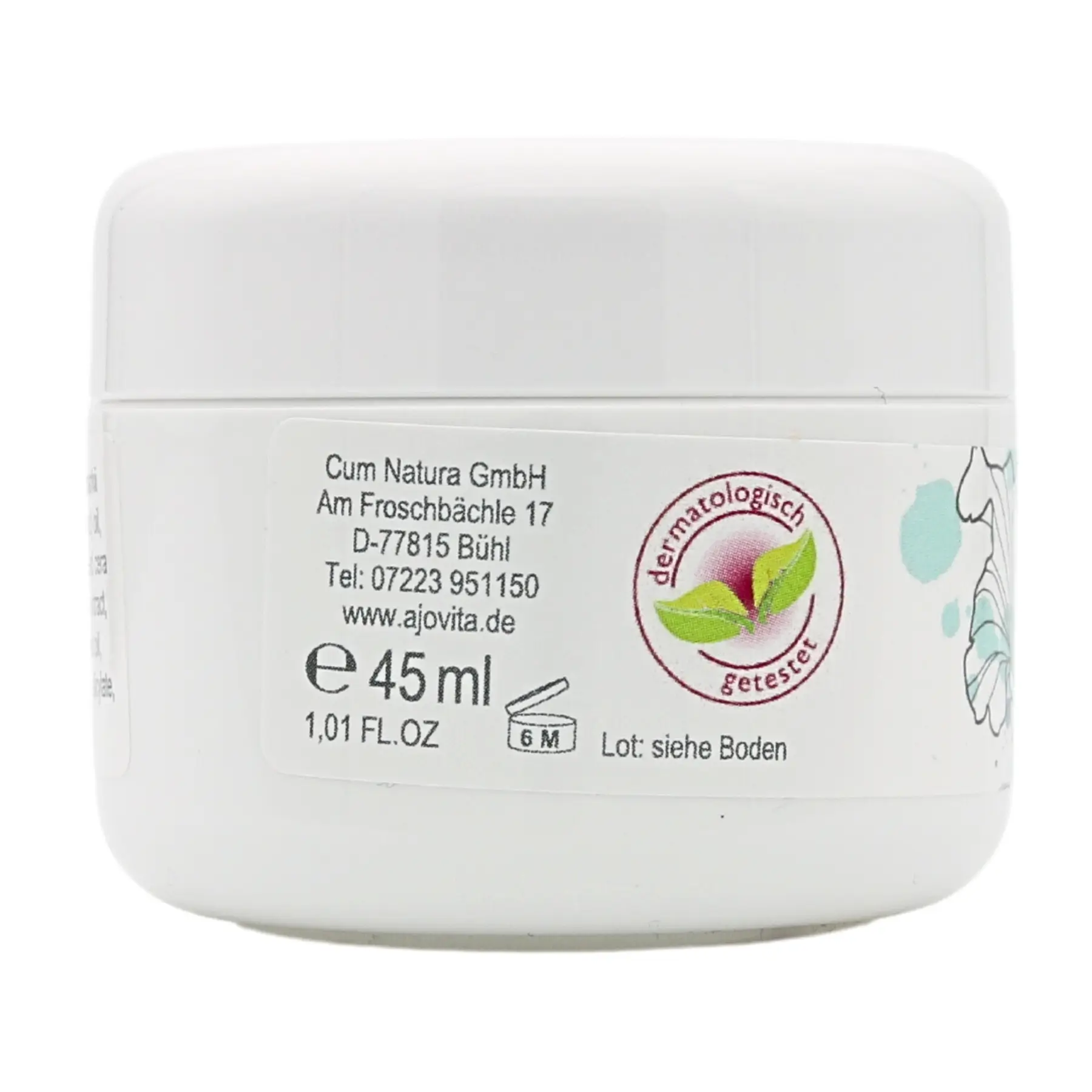 Propolis Hand und Körperbutter 45 ml Tiegel links