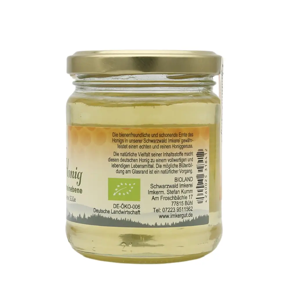 Akazienhonig 250 g rechts