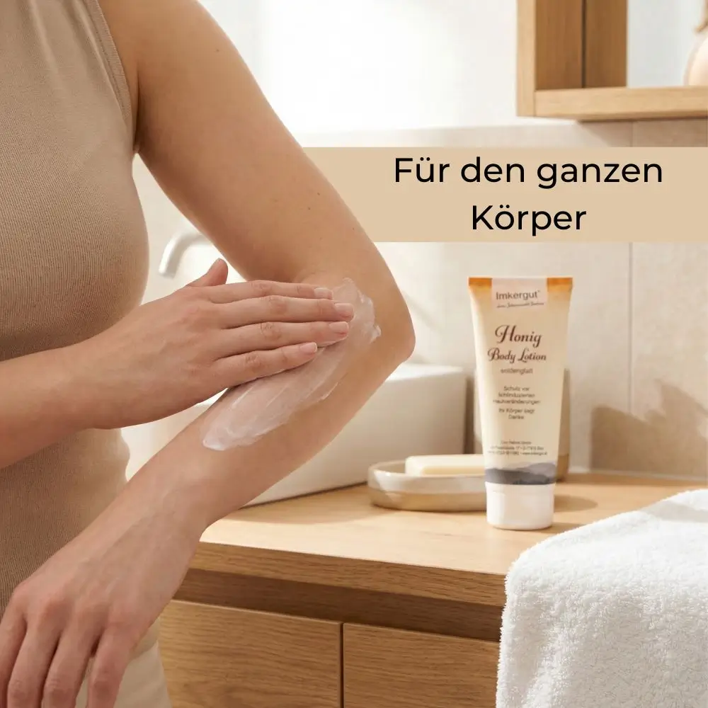 Honig Body Lotion für den ganzen Körper