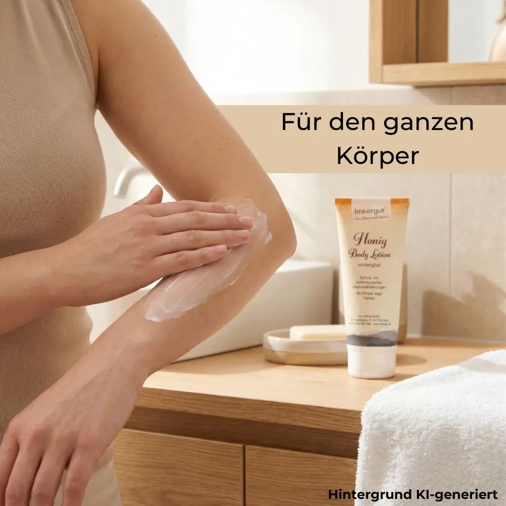 Honig Body Lotion für den ganzen Körper