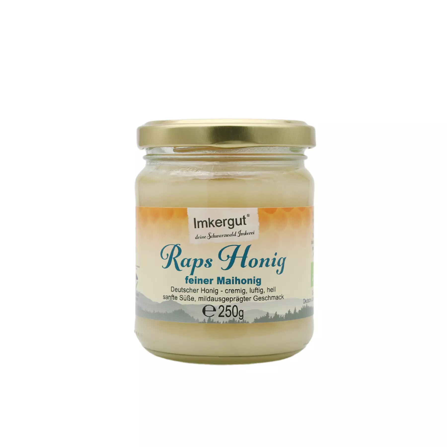 Raps Honig 250 g Vorderseite