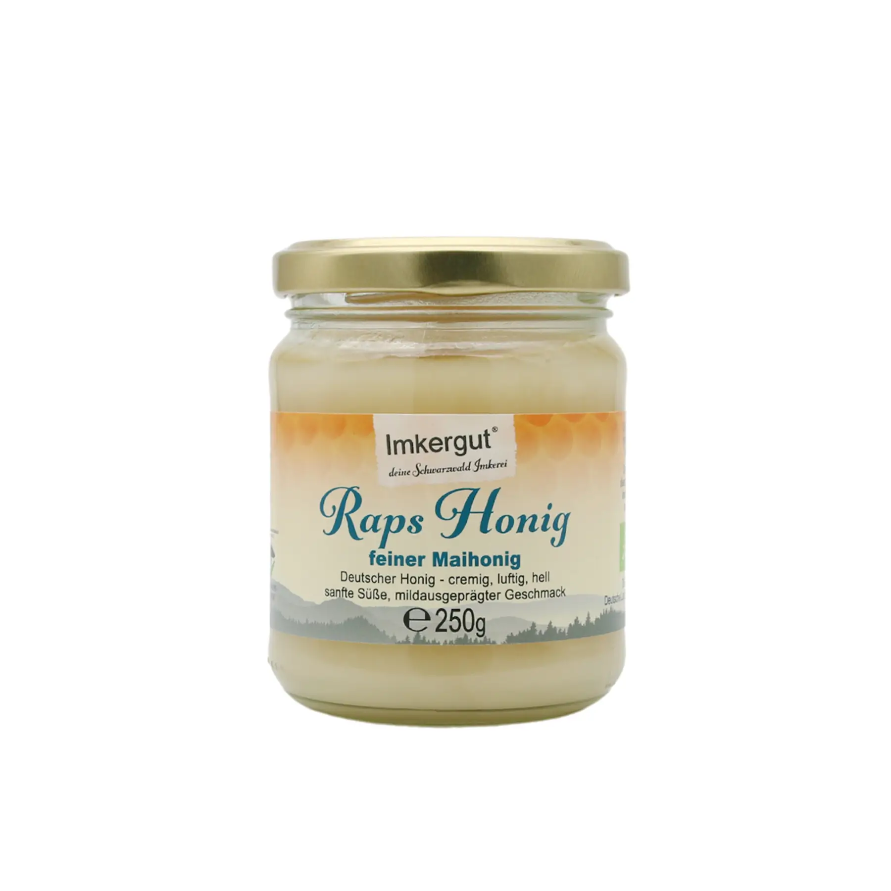Raps Honig 250 g Vorderseite