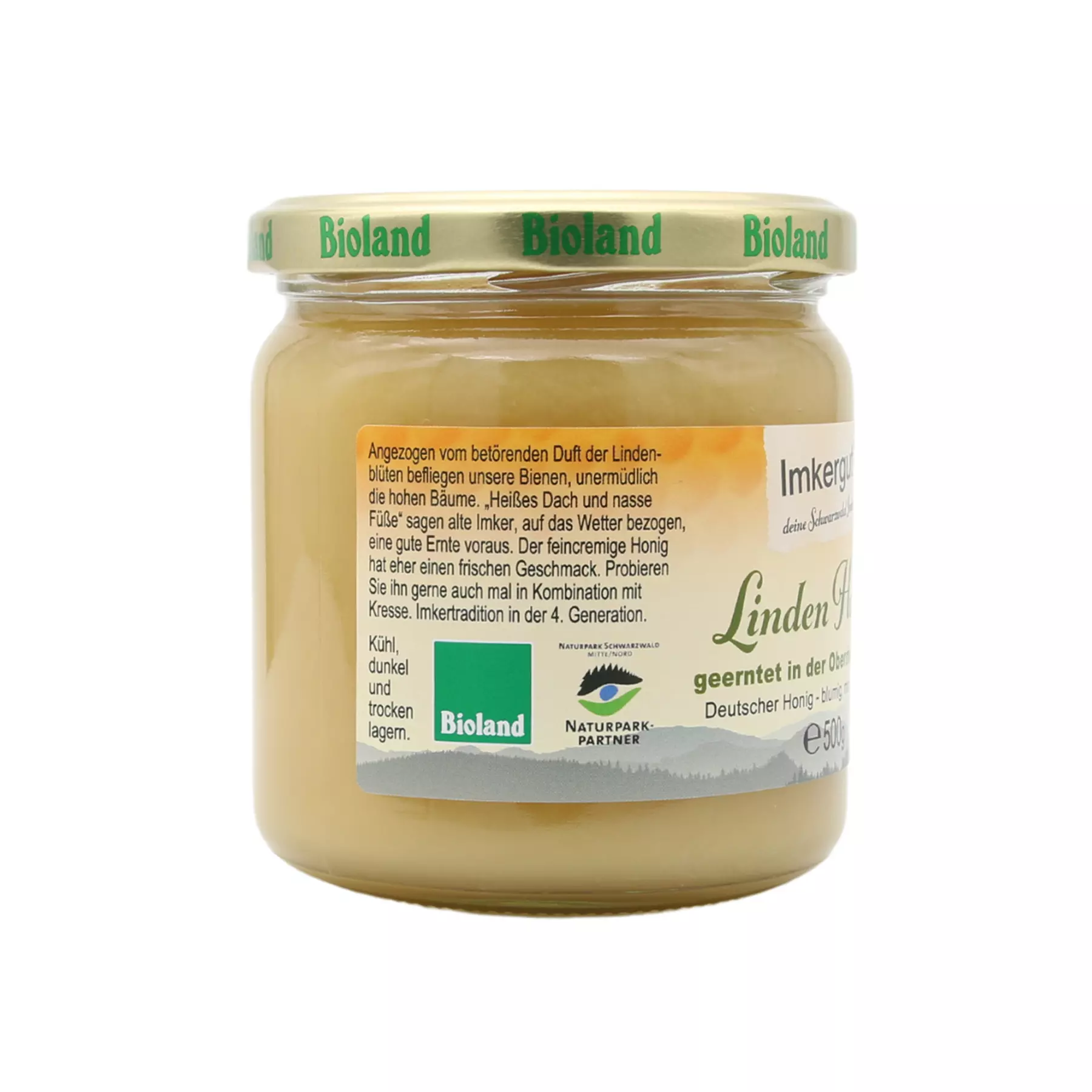 Linden Honig 500 g links