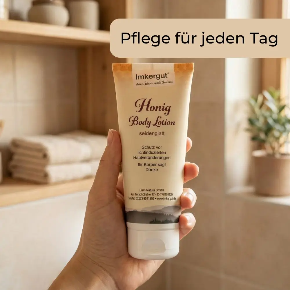 Honig Body Lotion pflege für jeden Tag