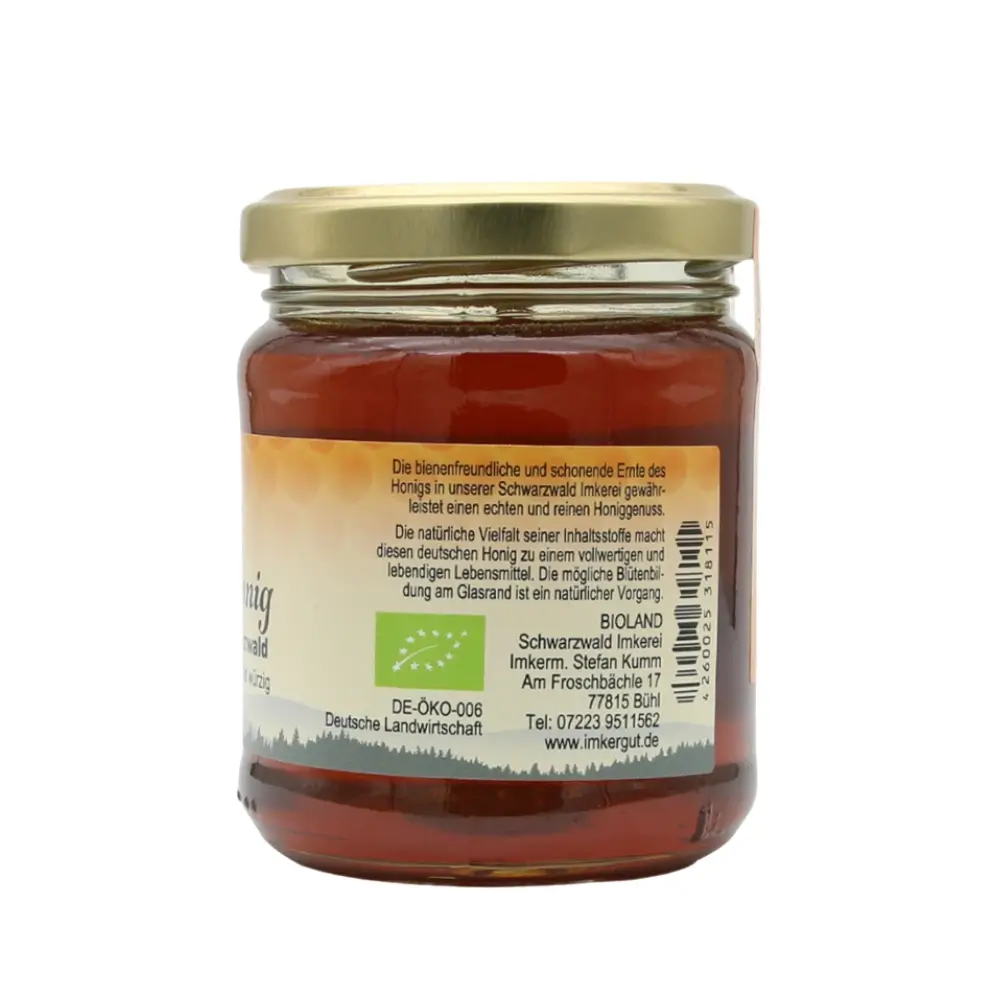 Wald Honig 250 g rechts