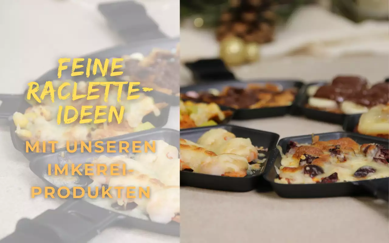 Verschiedene Raclettepfännchen