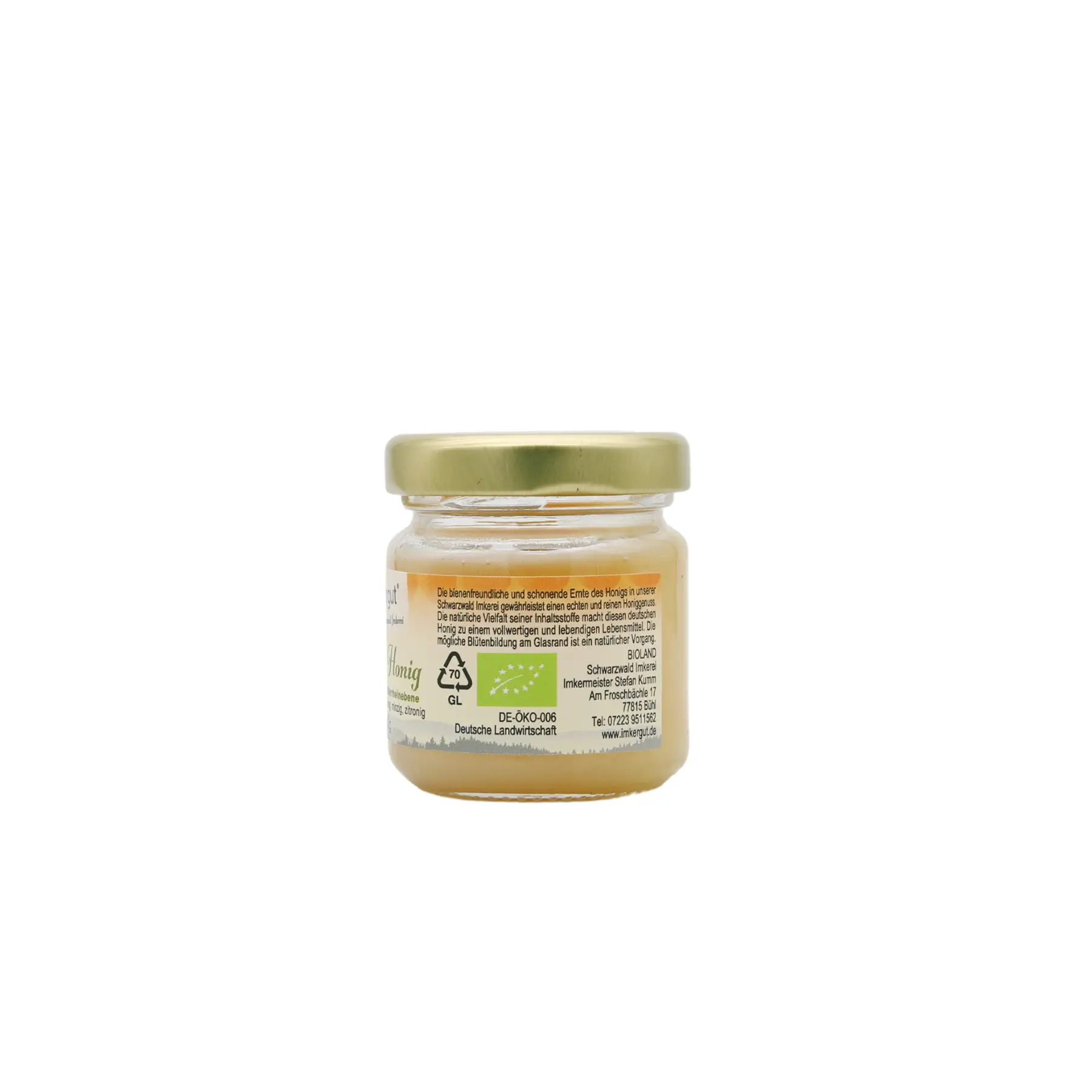 Lindenhonig 50 g Glas