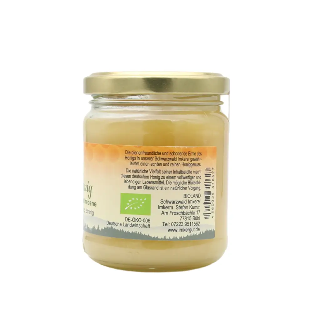 Linden Honig 250 g rechts