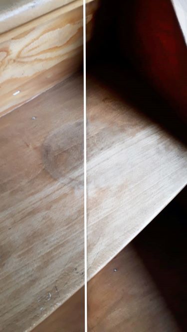 Treppe Politur Bienenwachs