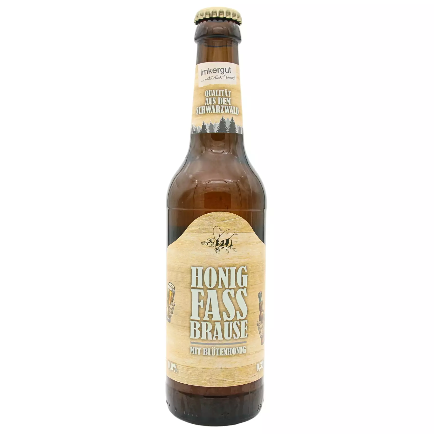 Honig Fass Brause 330 ml Flasche