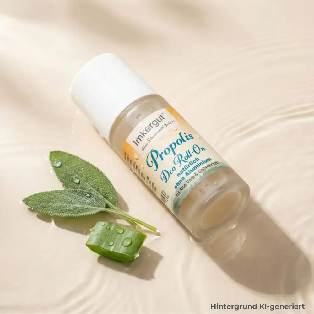 Propolis Deo mit Salbei und Aloe Vera auf Wasser