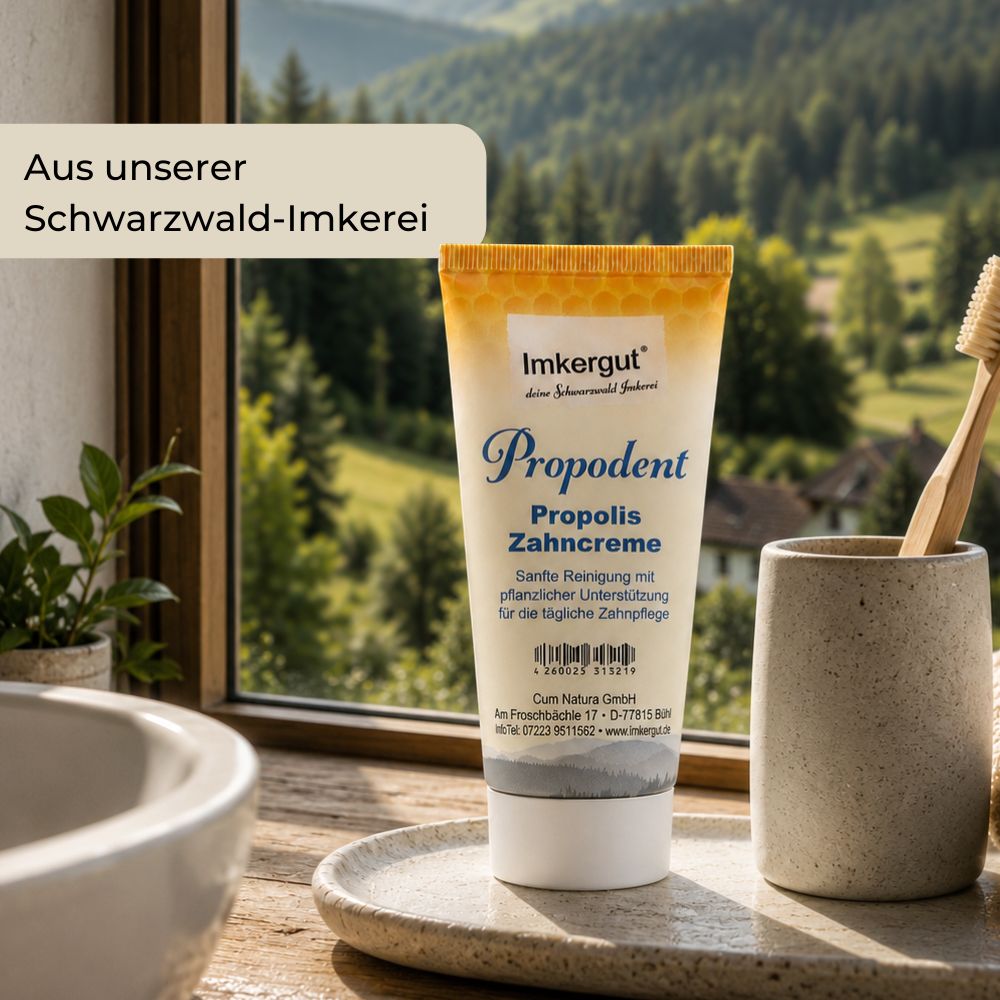 Propolis Zahncreme aus unserer Schwarzwald-Imkerei