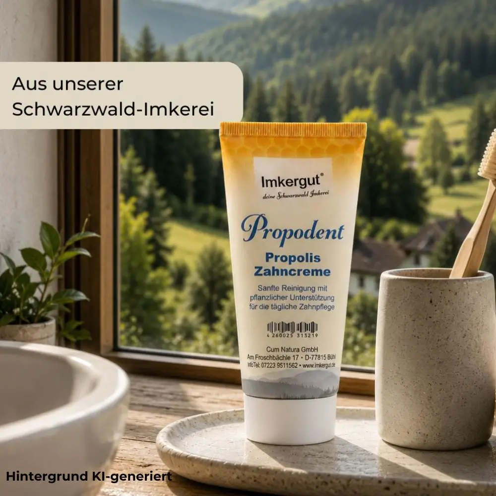 Propolis Zahncreme aus unserer Schwarzwald-Imkerei