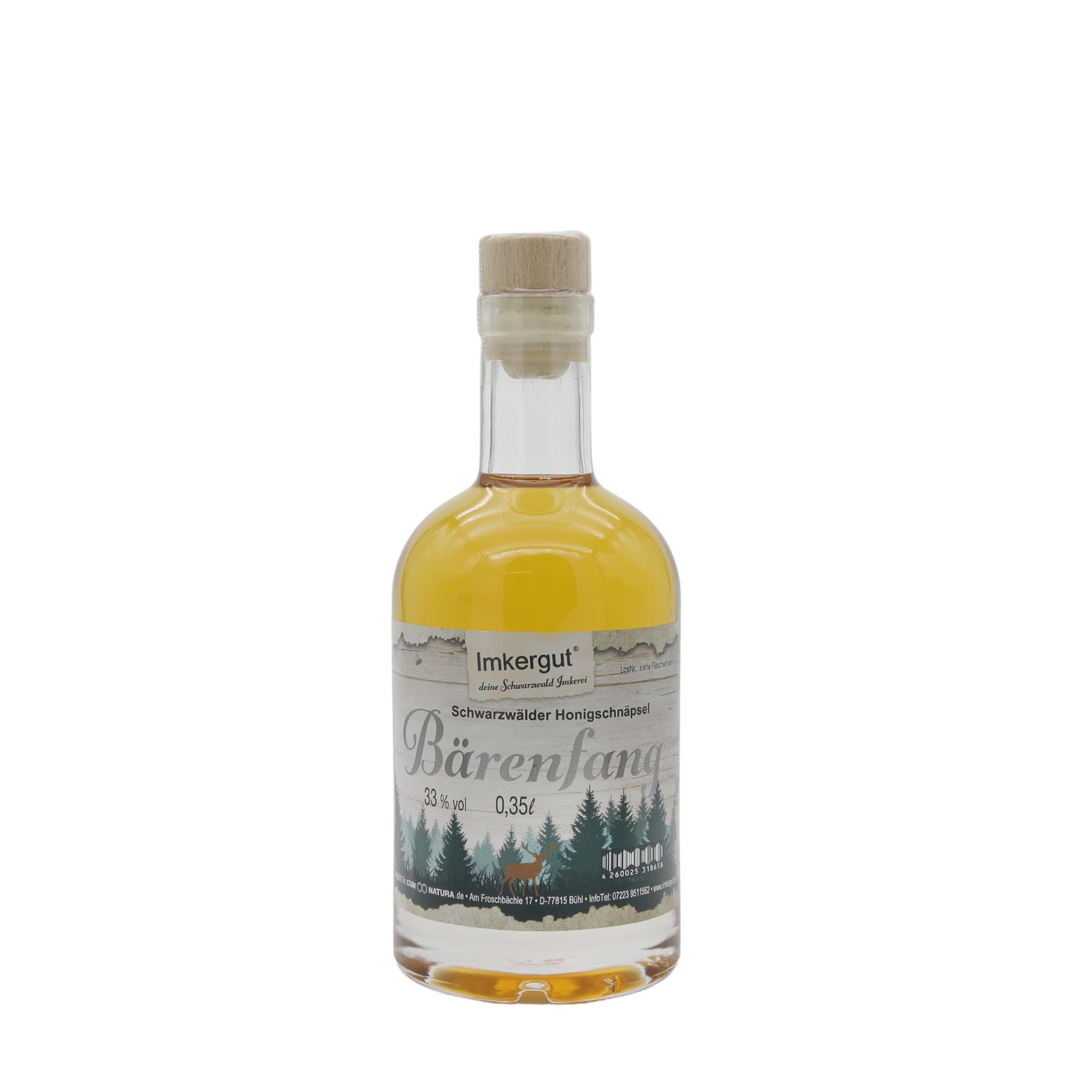 Bärenfangflasche frontal
