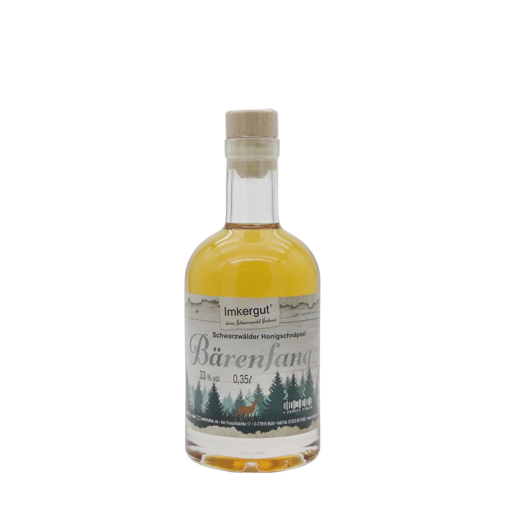 Bärenfangflasche frontal