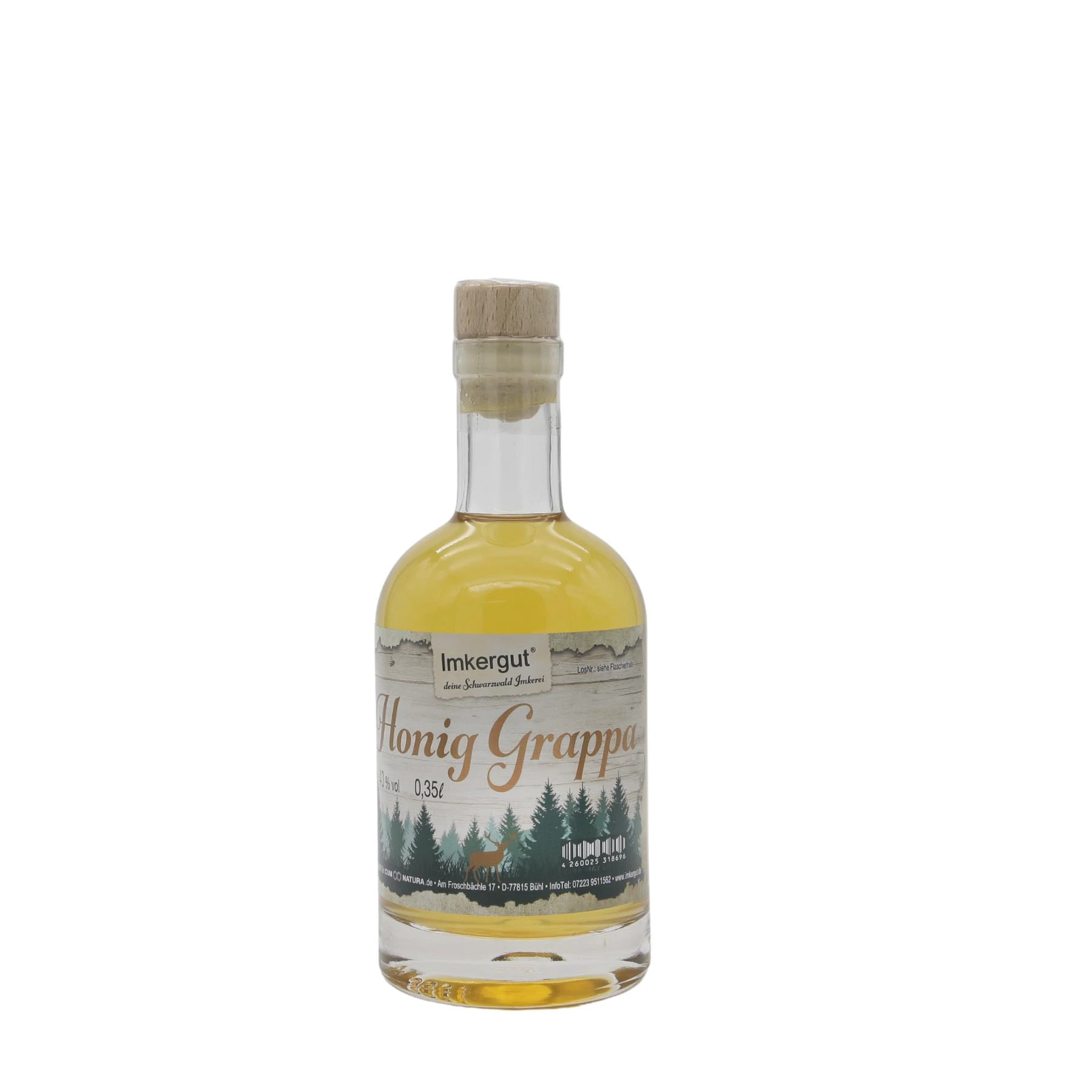 Honig Grappa 0,35l
