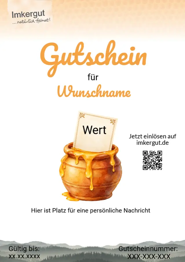 Vorschau Onlinegutschein Imkergut