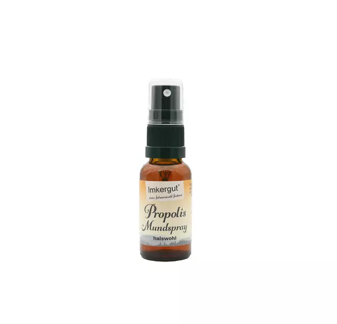 Propolis Mundspray mit neuem Etikett