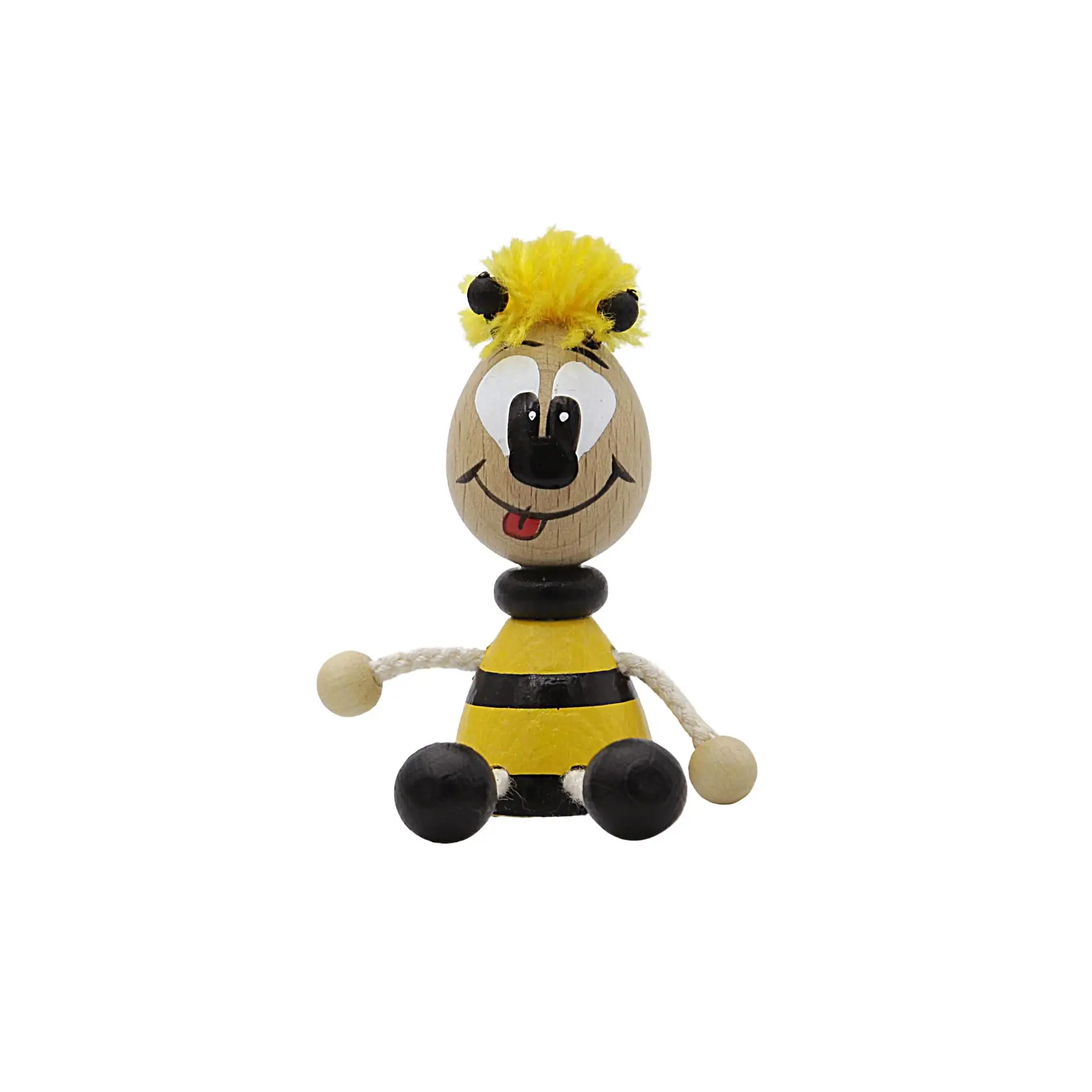 Handbemalte männliche Biene aus Holz