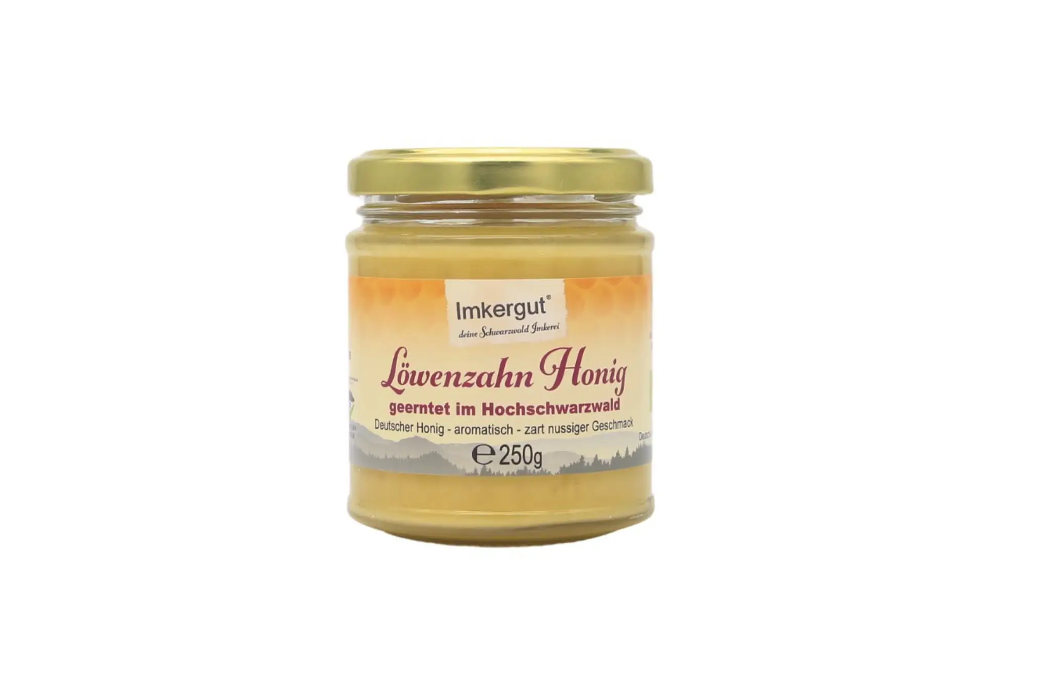 Löwenzahnhonig in einem 250g Glas