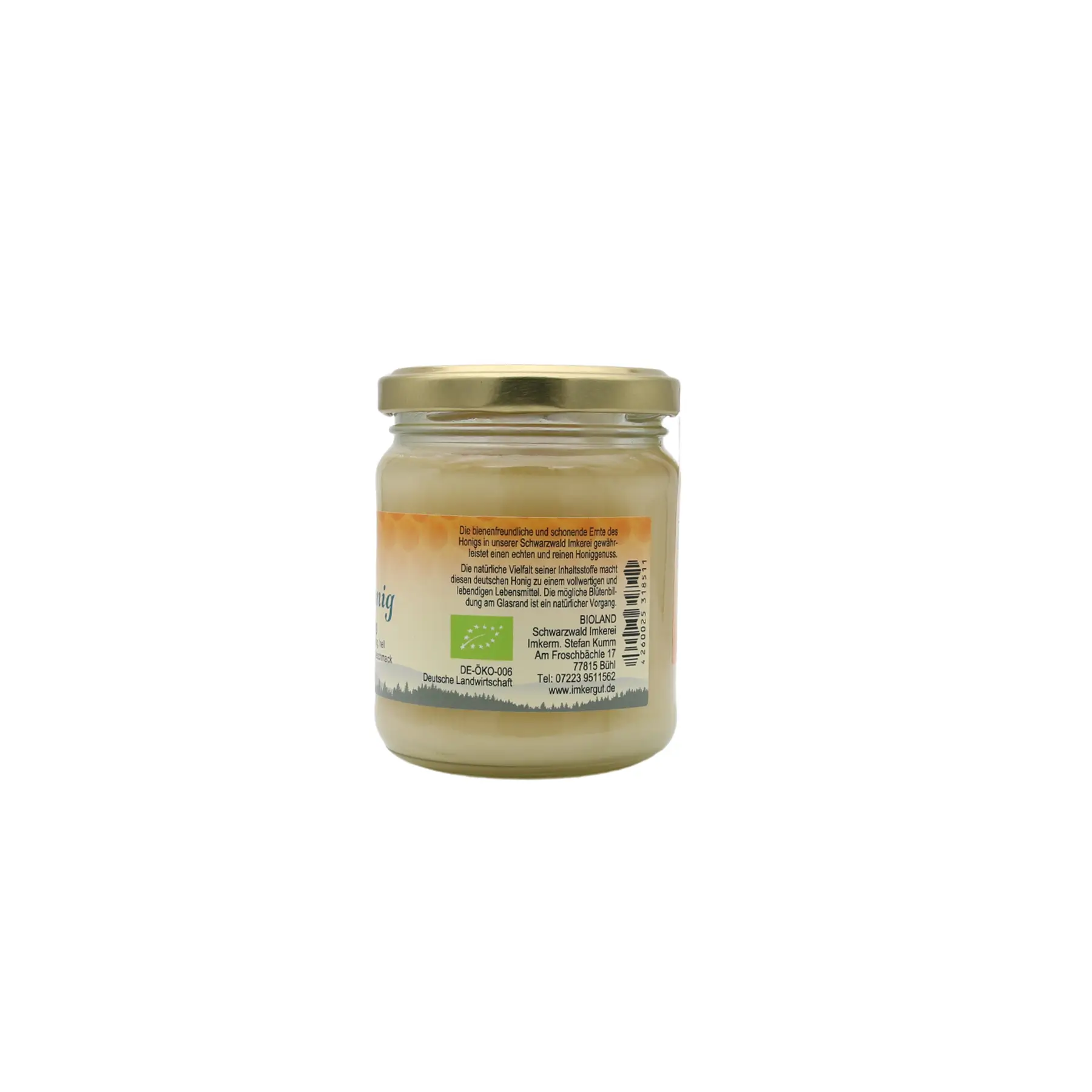 Raps Honig 250 g rechts